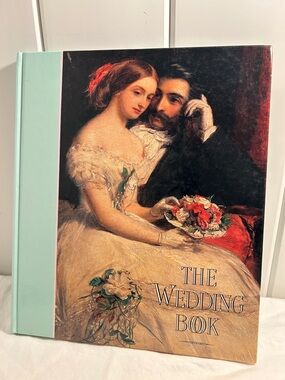 90s The Wedding Book Art Wedding Keepsake Memory Book vintage art  scrapbook